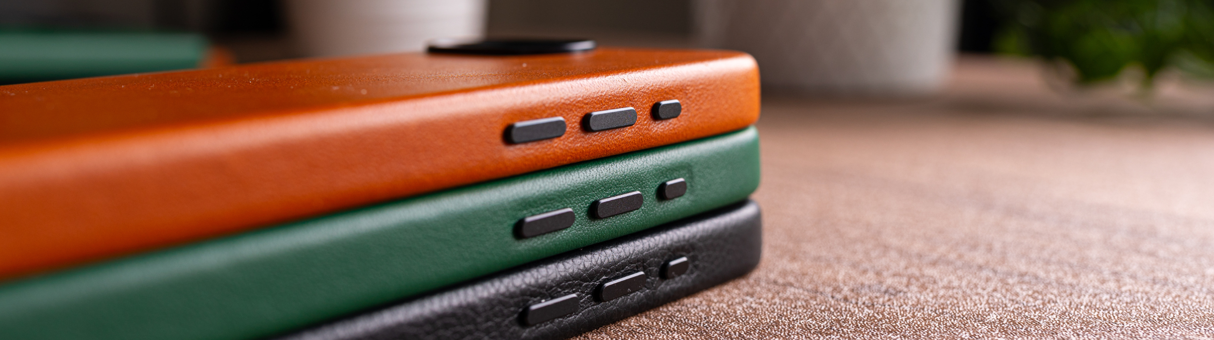 Metro Leather Bumper Cases