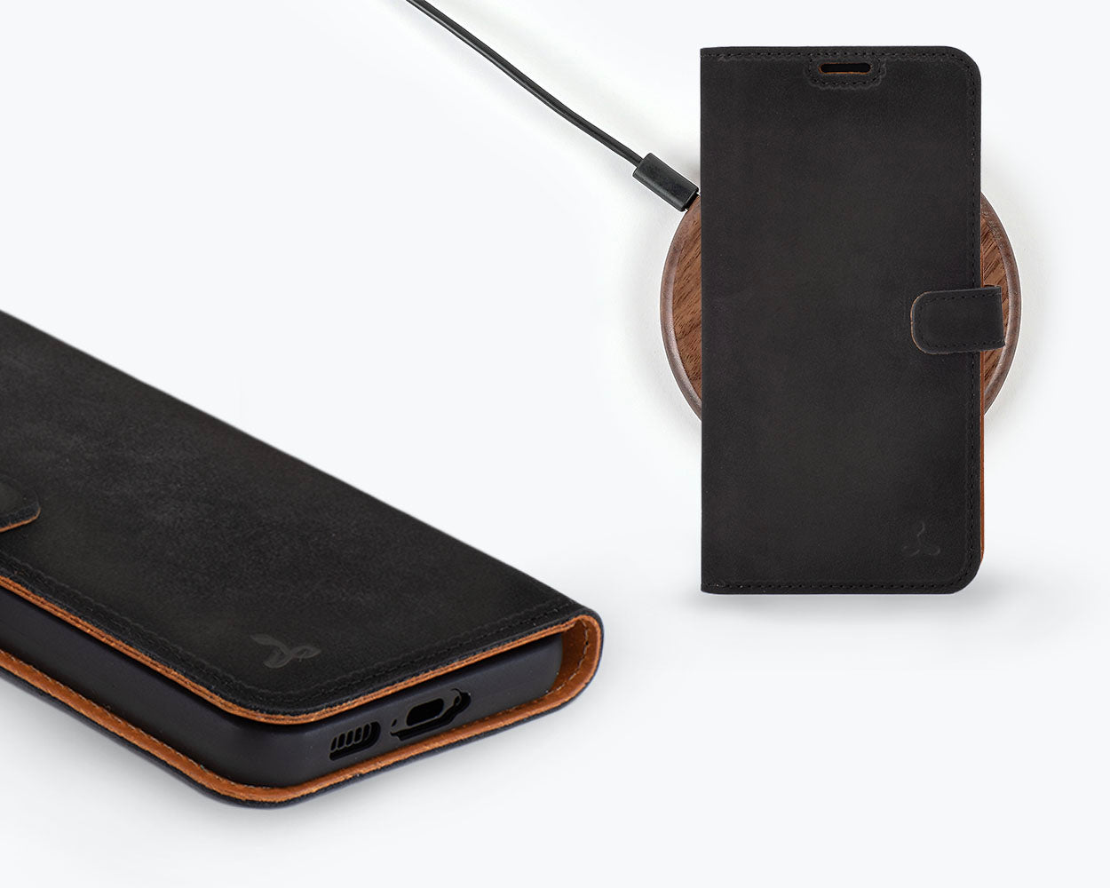 Samsung Galaxy S24 Plus - Vintage Leather Wallet Phone Case