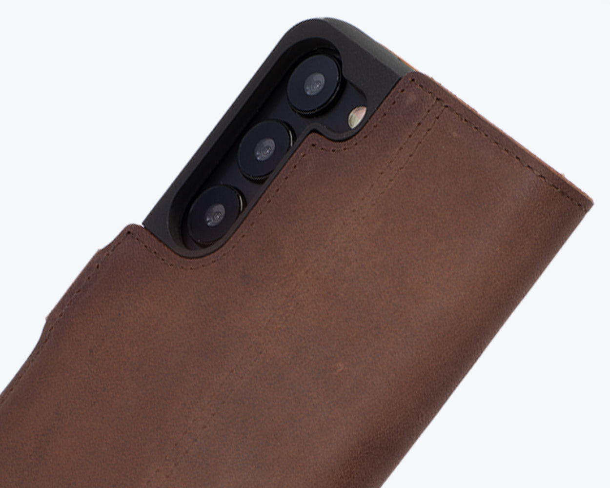 Samsung Galaxy S24 Plus - Vintage Leather Wallet Phone Case