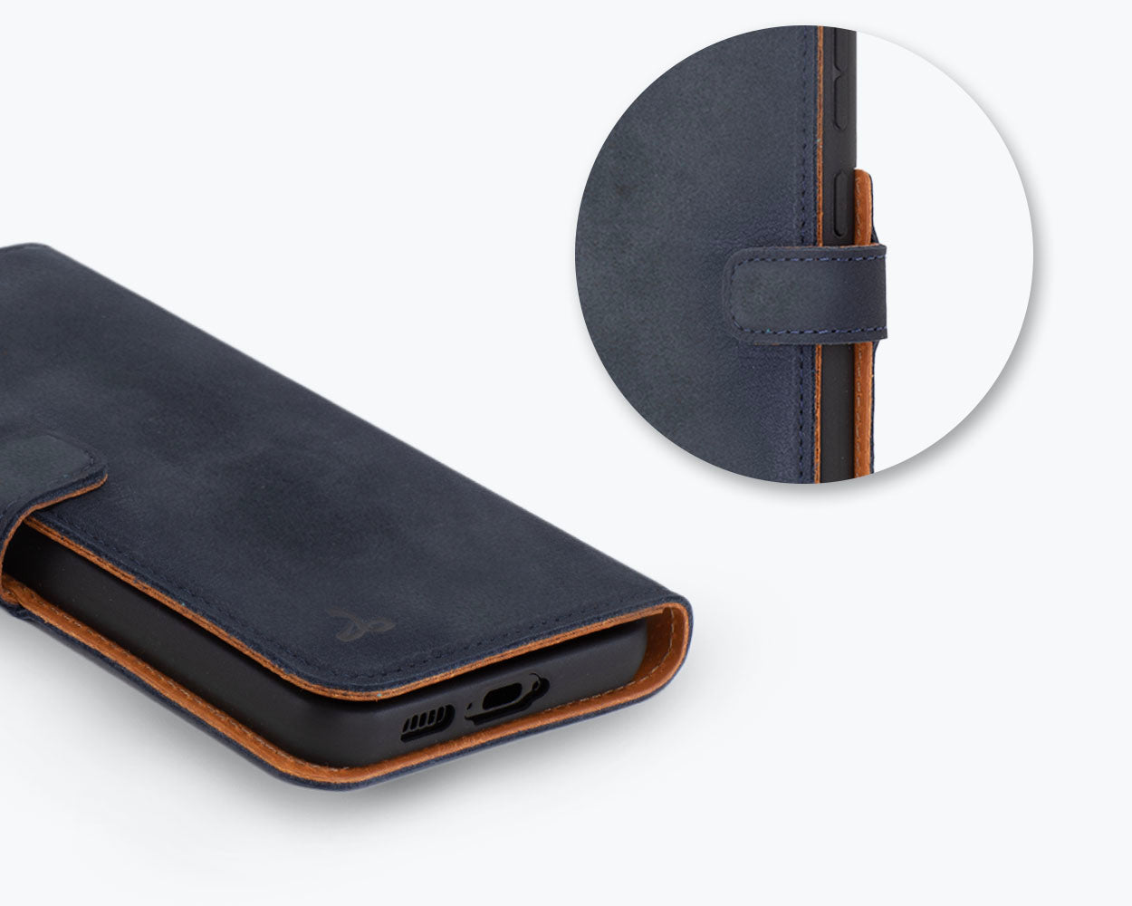 Samsung Galaxy S24 Plus - Vintage Leather Wallet Phone Case