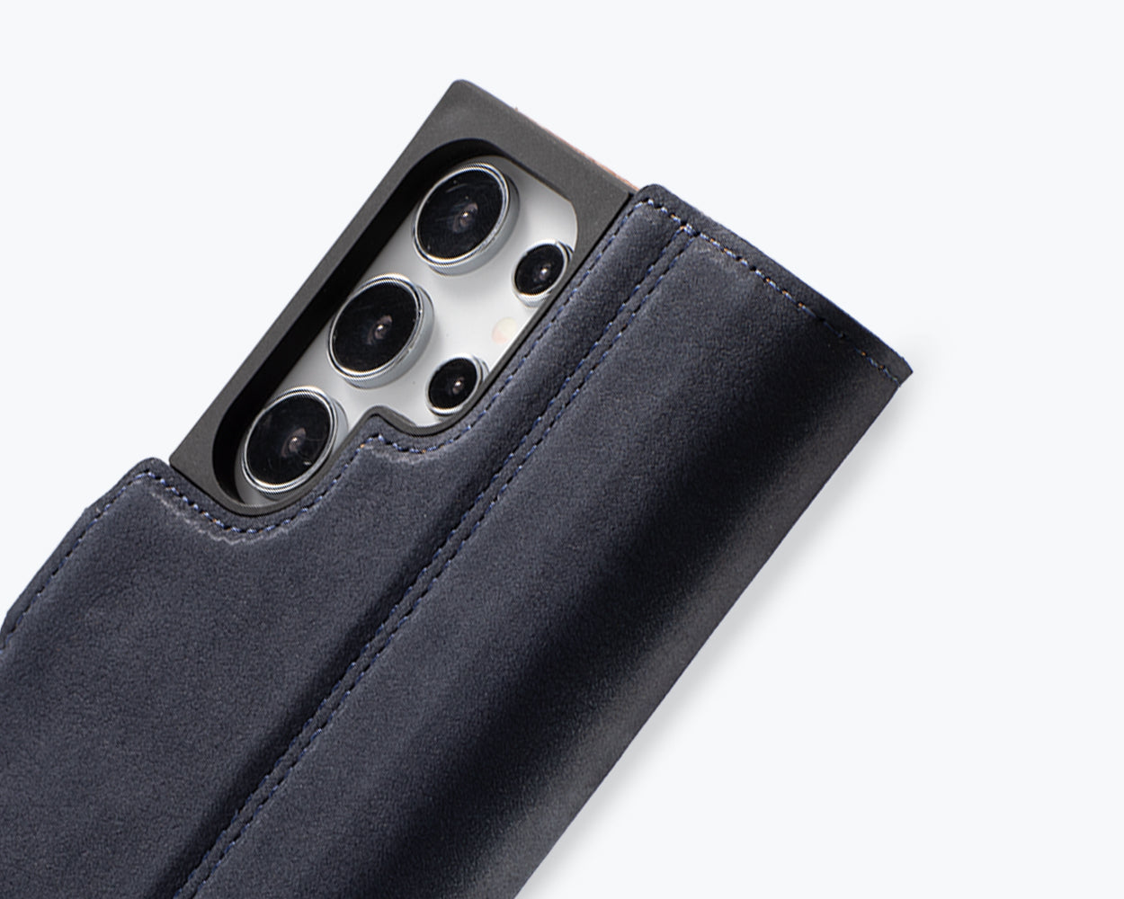 Samsung Galaxy S24 Ultra - Vintage Leather Wallet Phone Case