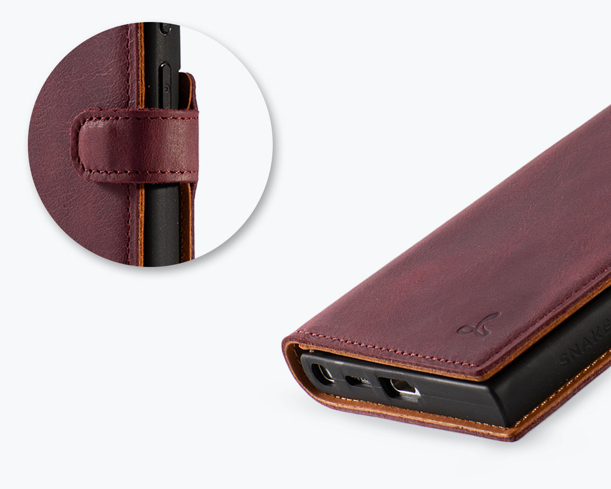 Samsung Galaxy S25 Ultra - Vintage Leather Wallet Phone Case