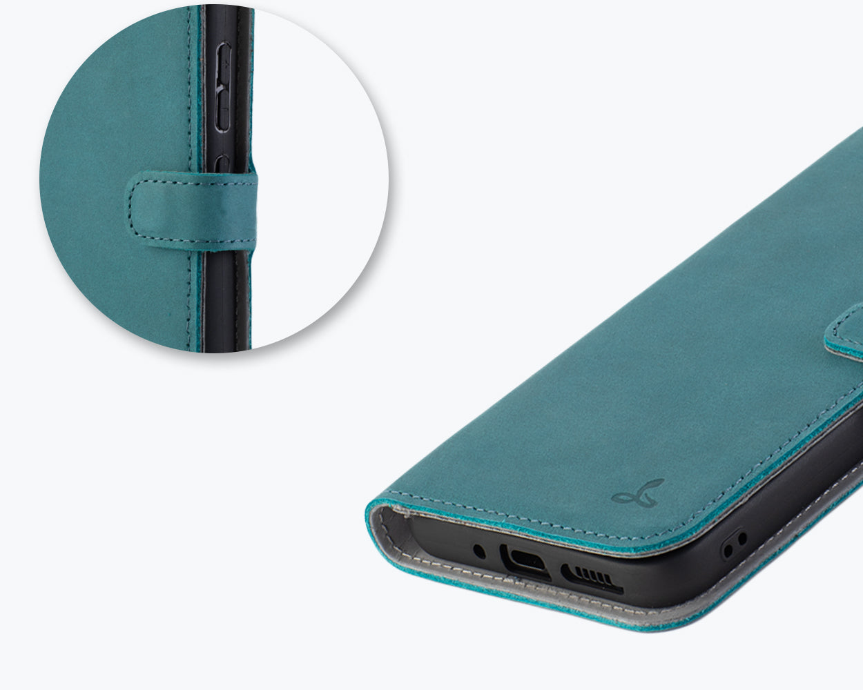 Samsung Galaxy A35 - Vintage Leather Wallet Phone Case