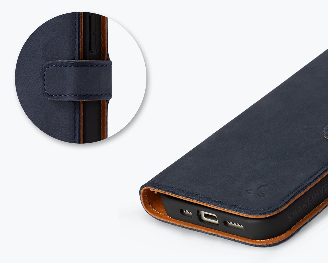 Apple iPhone 16 Plus - Vintage Leather Wallet Phone Case