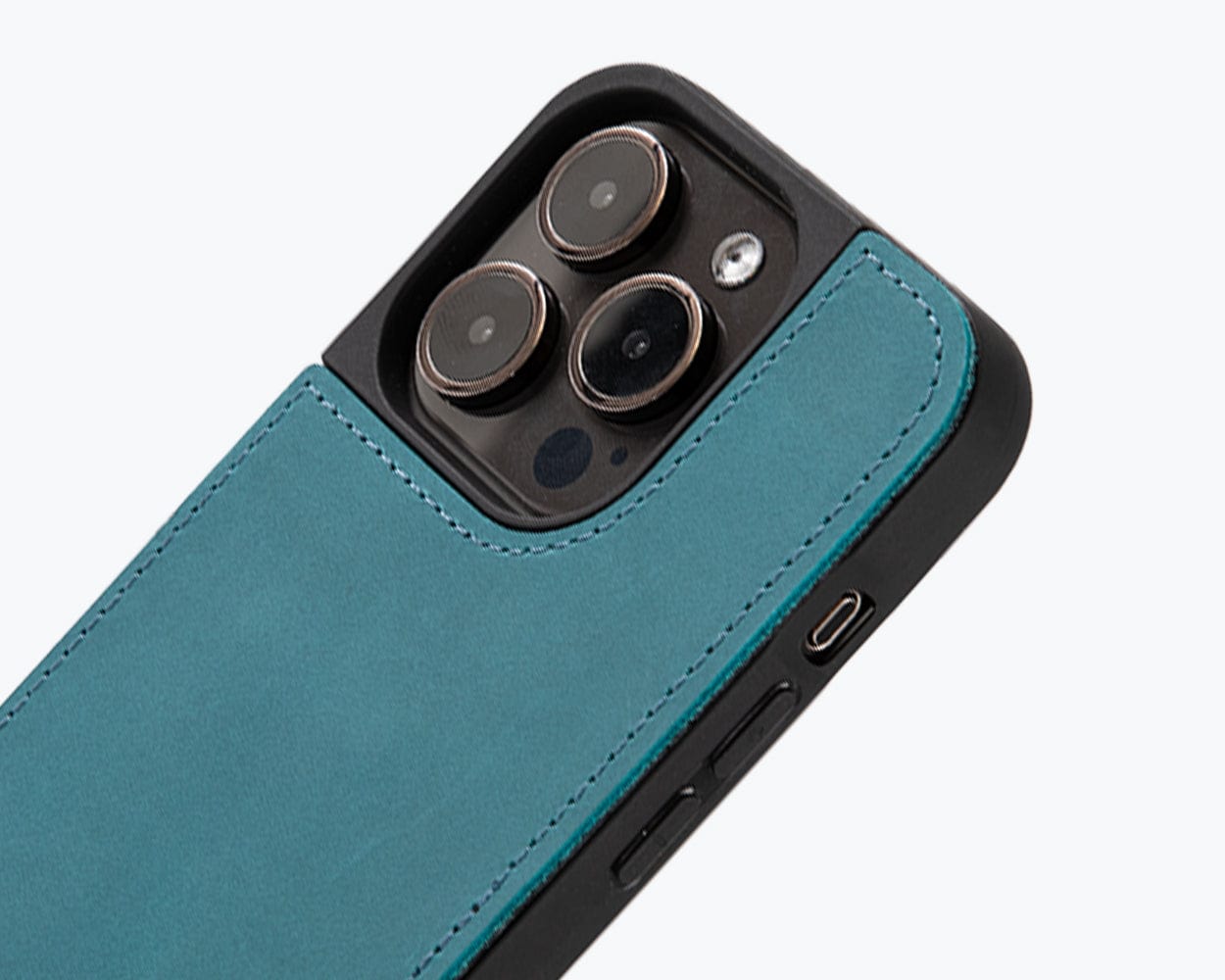 Apple iPhone 15 Pro - Vintage Leather Back Case