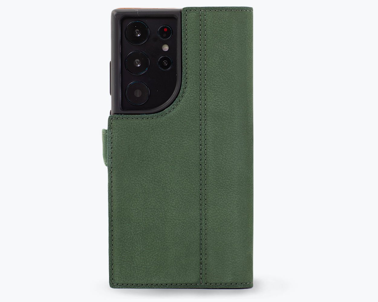 Samsung Galaxy S23 Ultra - Vintage Leather Wallet Phone Case (Side Clasp)