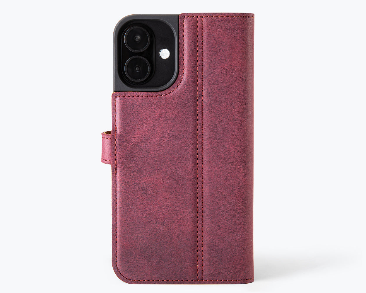 Apple iPhone 16 Plus - Vintage Leather Wallet Phone Case