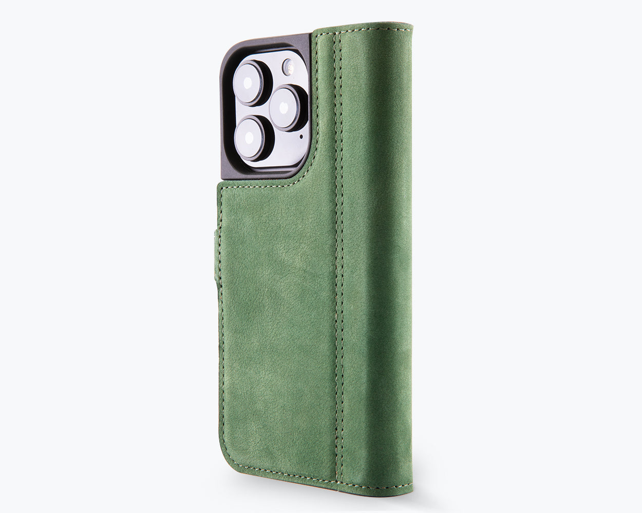 Apple iPhone 16 Pro - Vintage Leather Wallet Phone Case