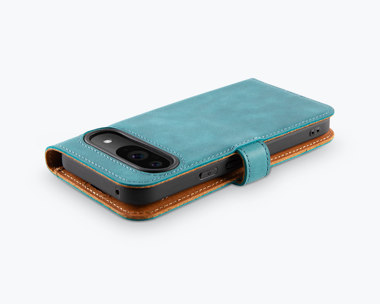 Google Pixel 9 Pro - Vintage Leather Wallet Phone Case