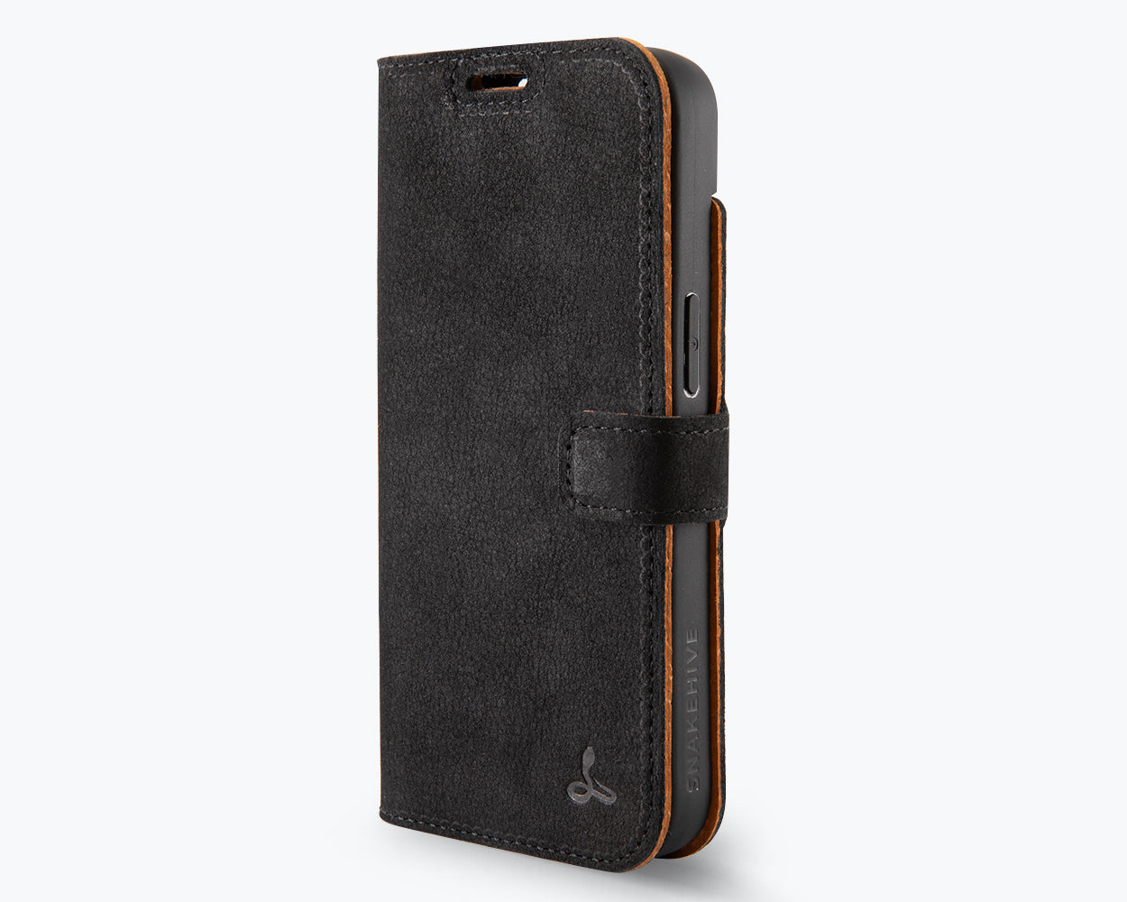 Apple iPhone 16e - Vintage Leather Wallet Phone Case