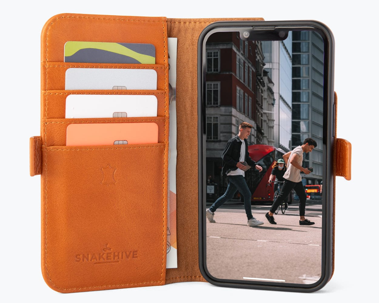 Apple iPhone 16 Plus - Metro Leather Wallet Phone Case