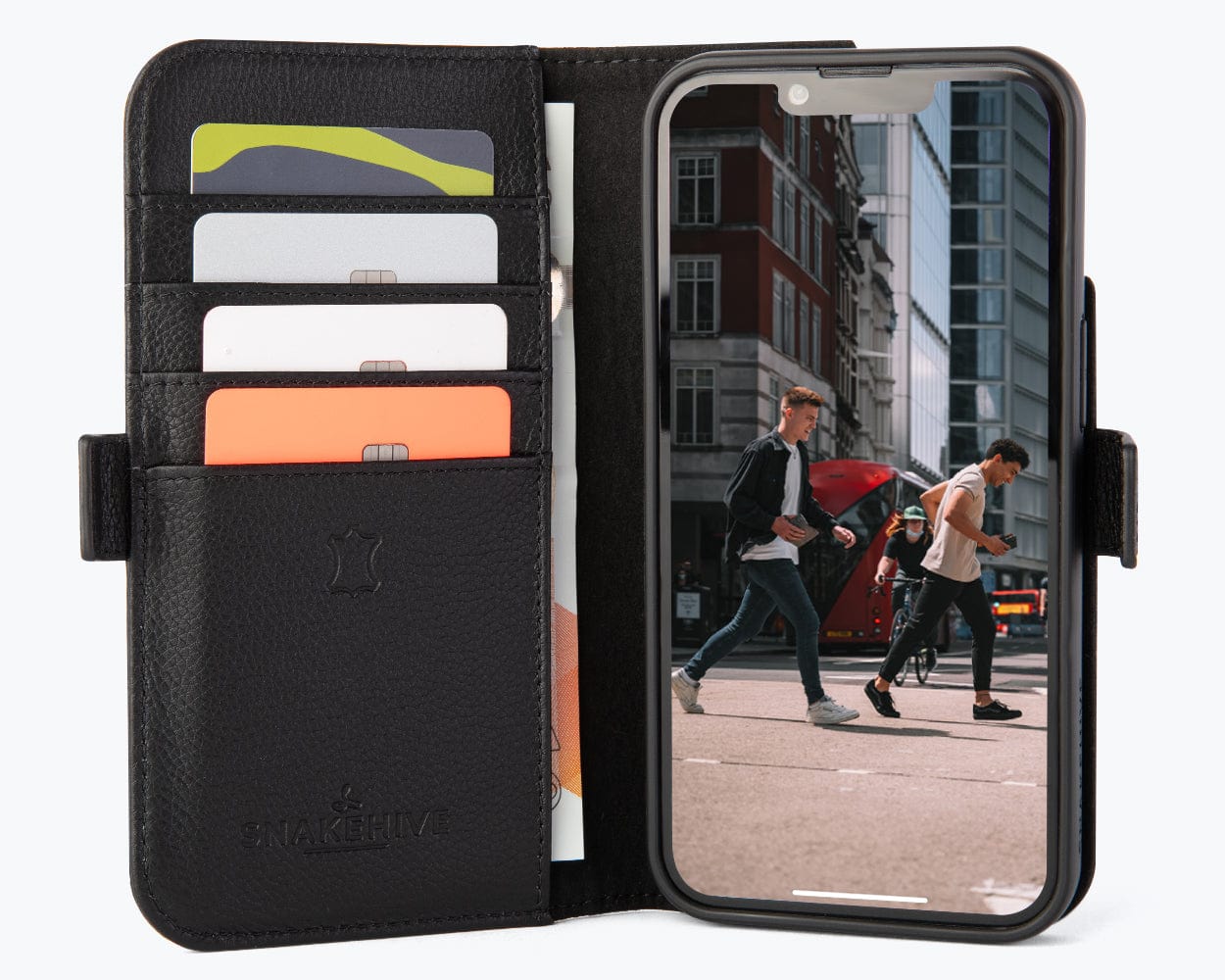 Apple iPhone 16 Plus - Metro Leather Wallet Phone Case