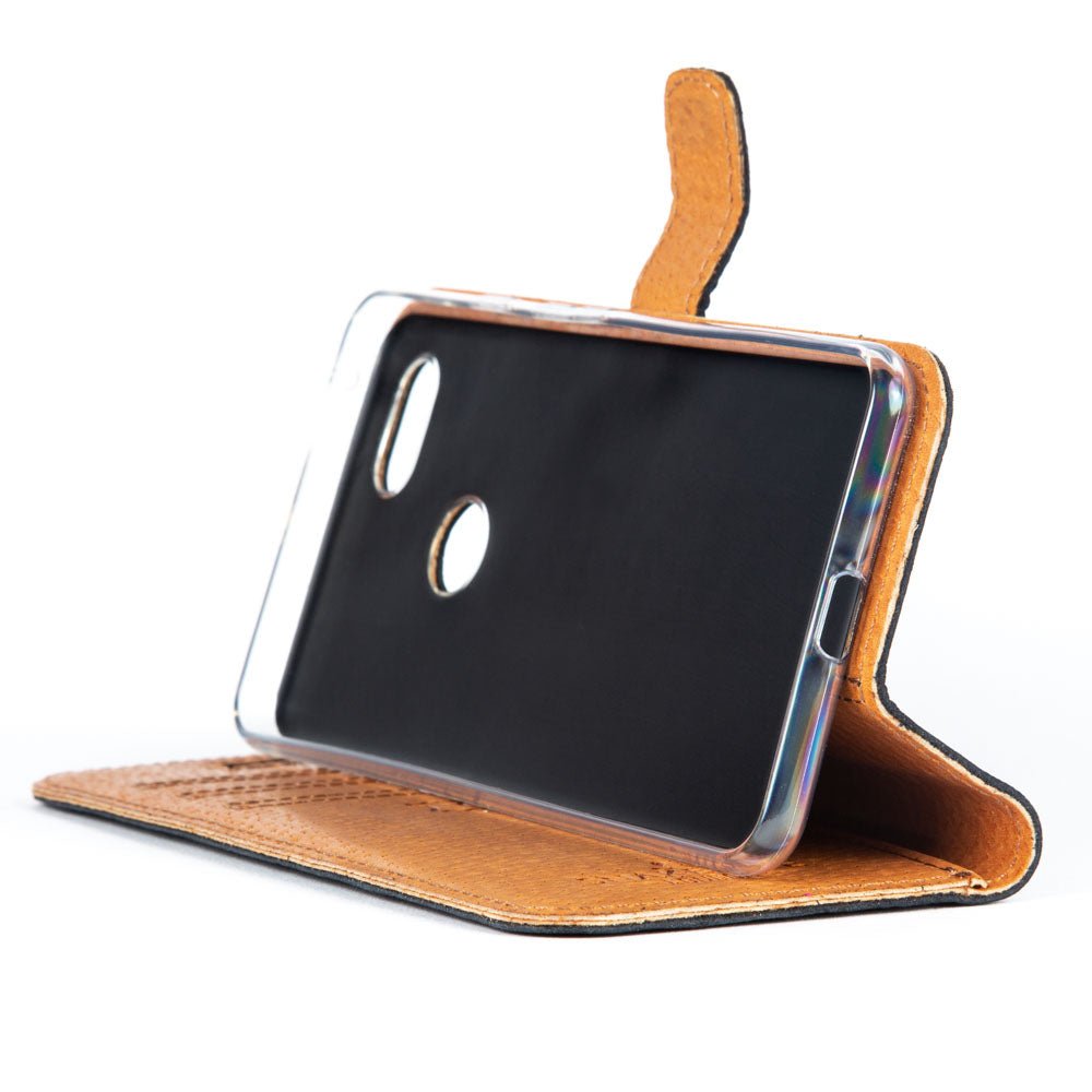 Google Pixel 3 - Vintage Leather Wallet Phone Case