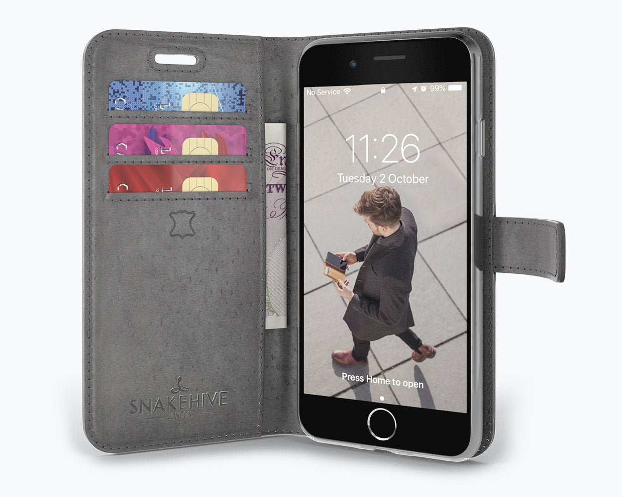 Vintage Lederhülle - Apple iPhone SE (2020) / SE (2022)