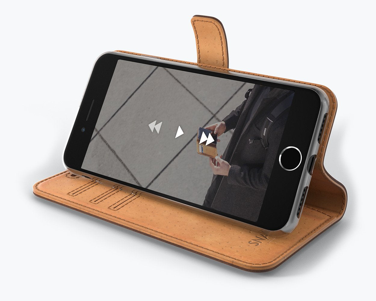 Vintage Lederhülle - Apple iPhone SE (2020) / SE (2022)