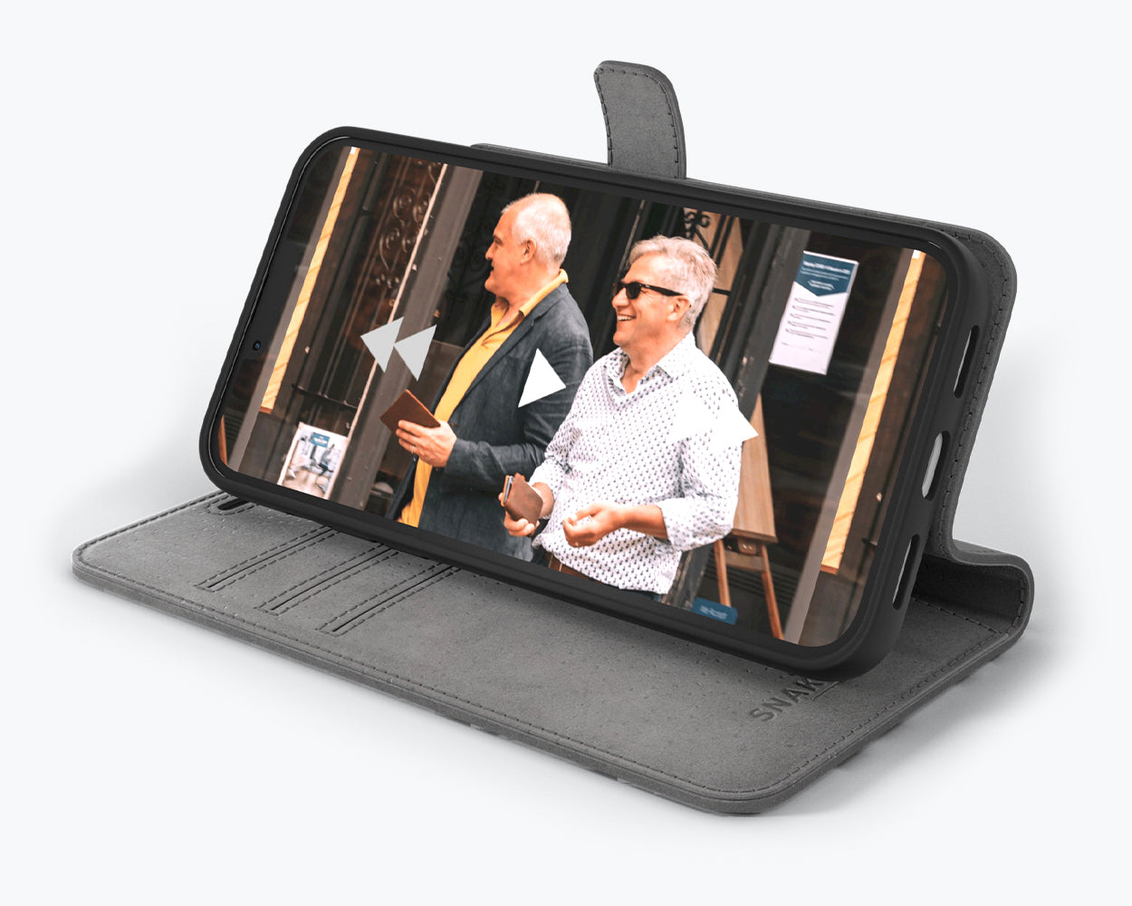 Apple iPhone 13 Pro - Vintage Leather Wallet Phone Case