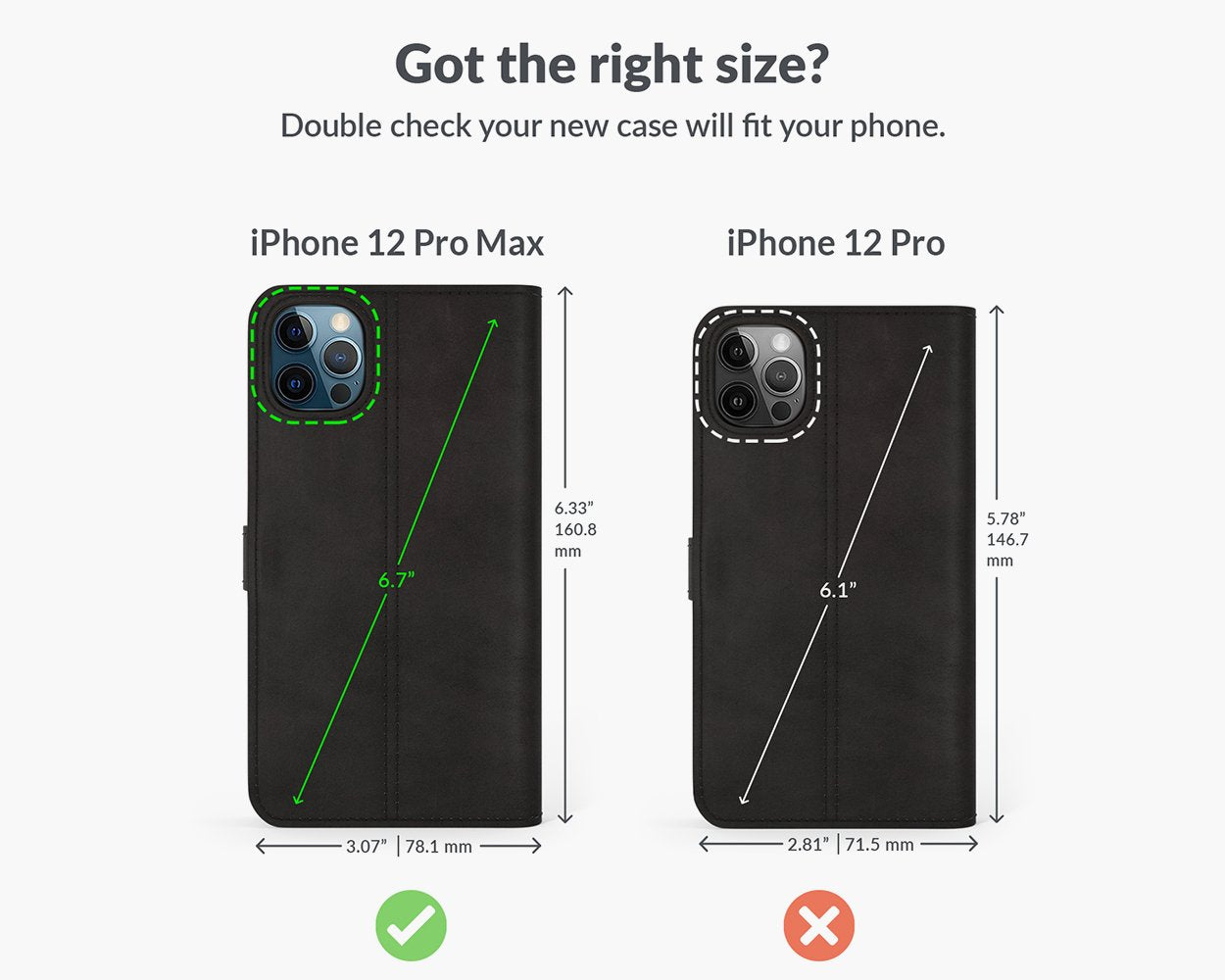 Vintage Lederhülle - Apple iPhone 12 Pro Max