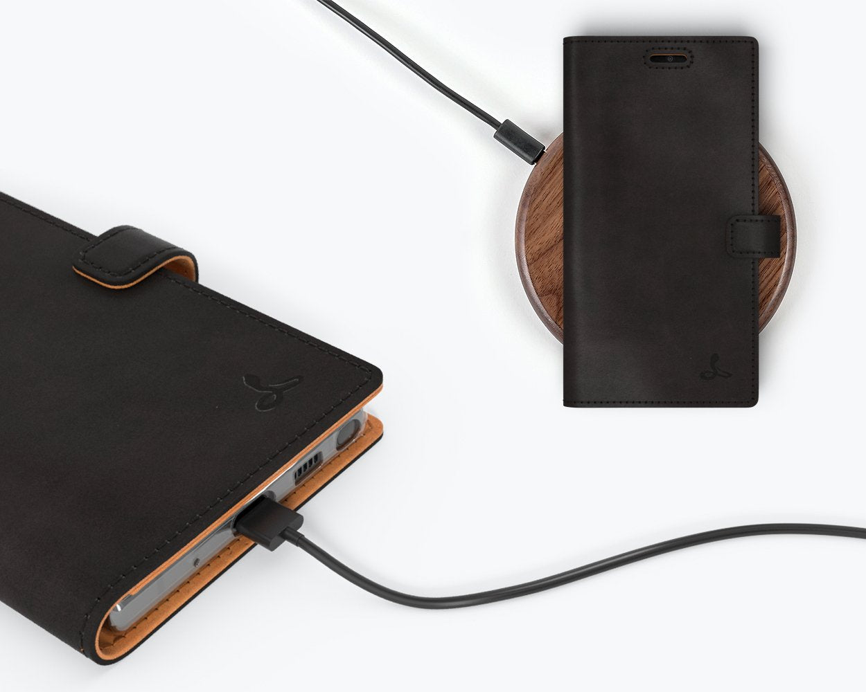 Vintage Lederhülle - Samsung Galaxy Note 10