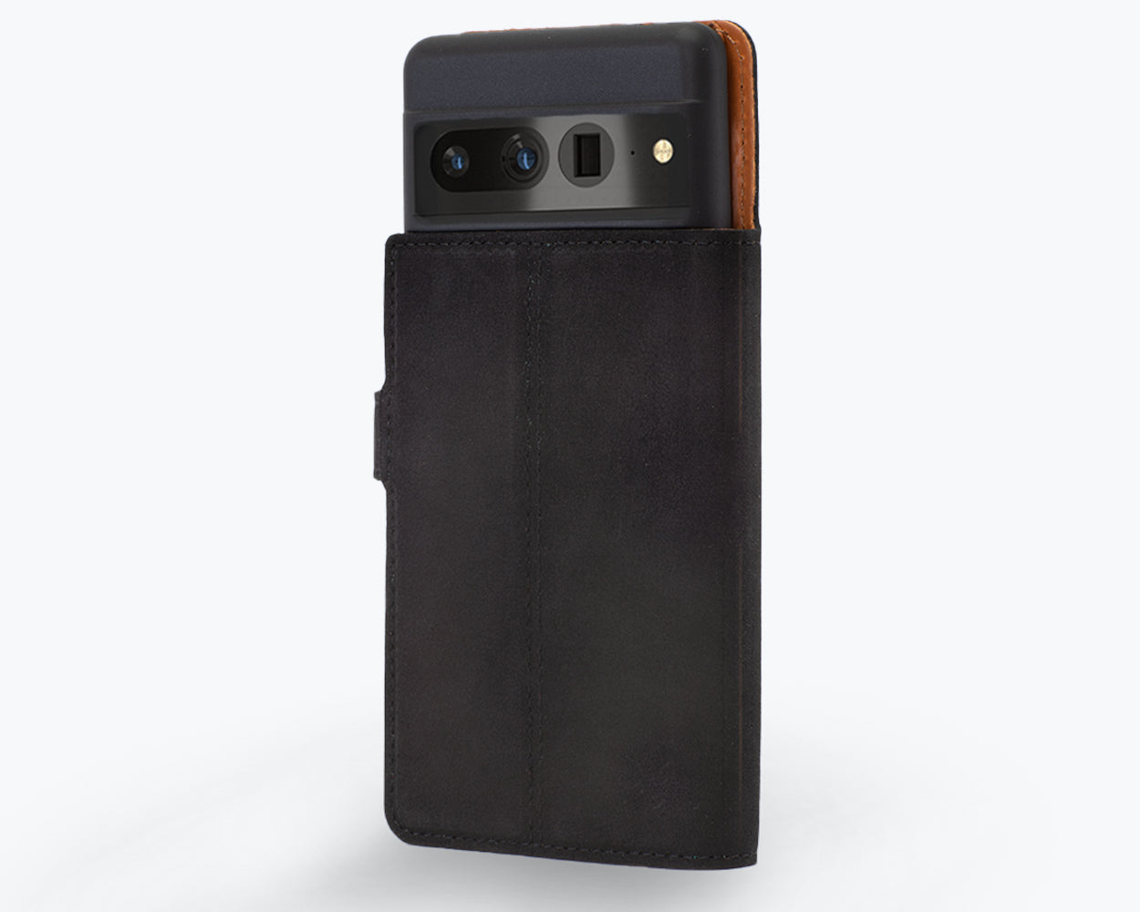 Google Pixel 7 Pro - Vintage Leather Wallet Phone Case