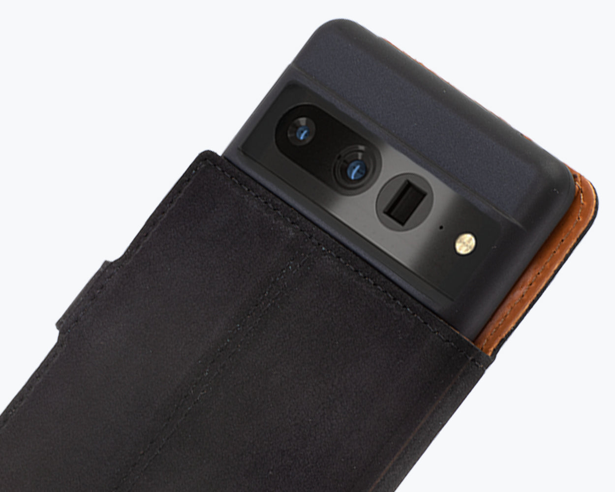 Google Pixel 7 Pro - Vintage Leather Wallet Phone Case