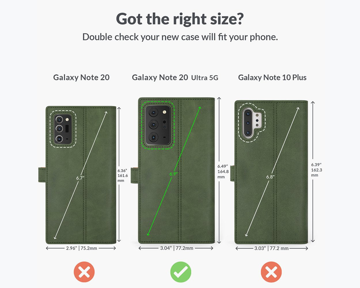 Vintage Lederhülle - Samsung Galaxy Note 20 Ultra