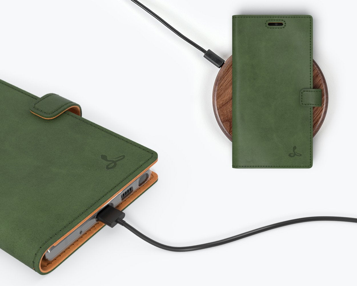 Vintage Lederhülle - Samsung Galaxy Note 10
