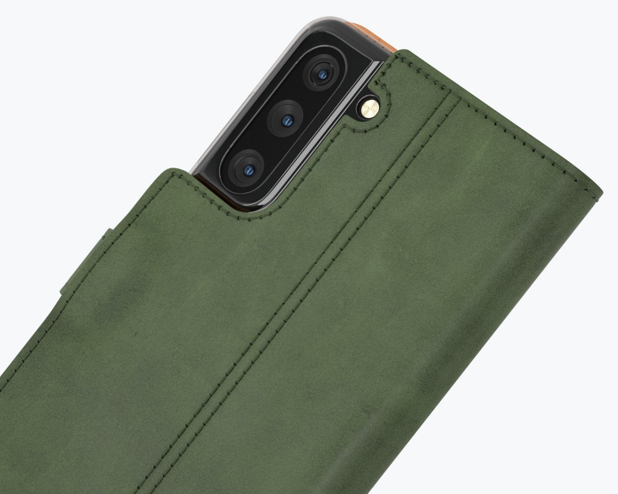 Samsung Galaxy S21 - Vintage Leather Wallet Phone Case