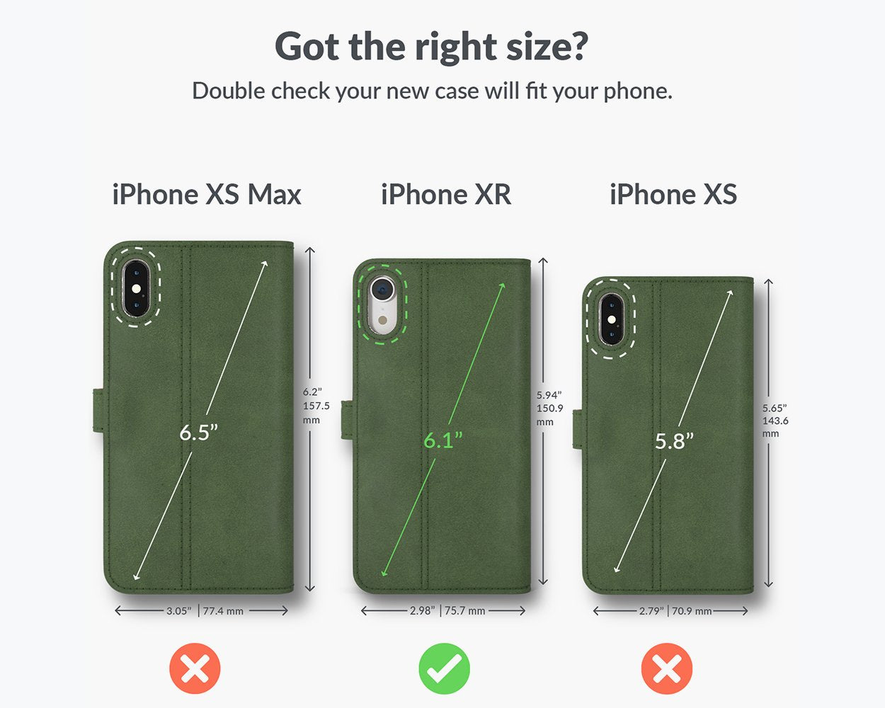Vintage Lederhülle - Apple iPhone XR