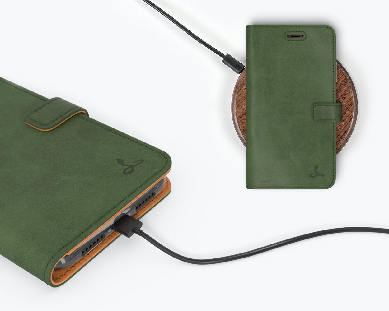 Vintage Lederhülle - Apple iPhone 11