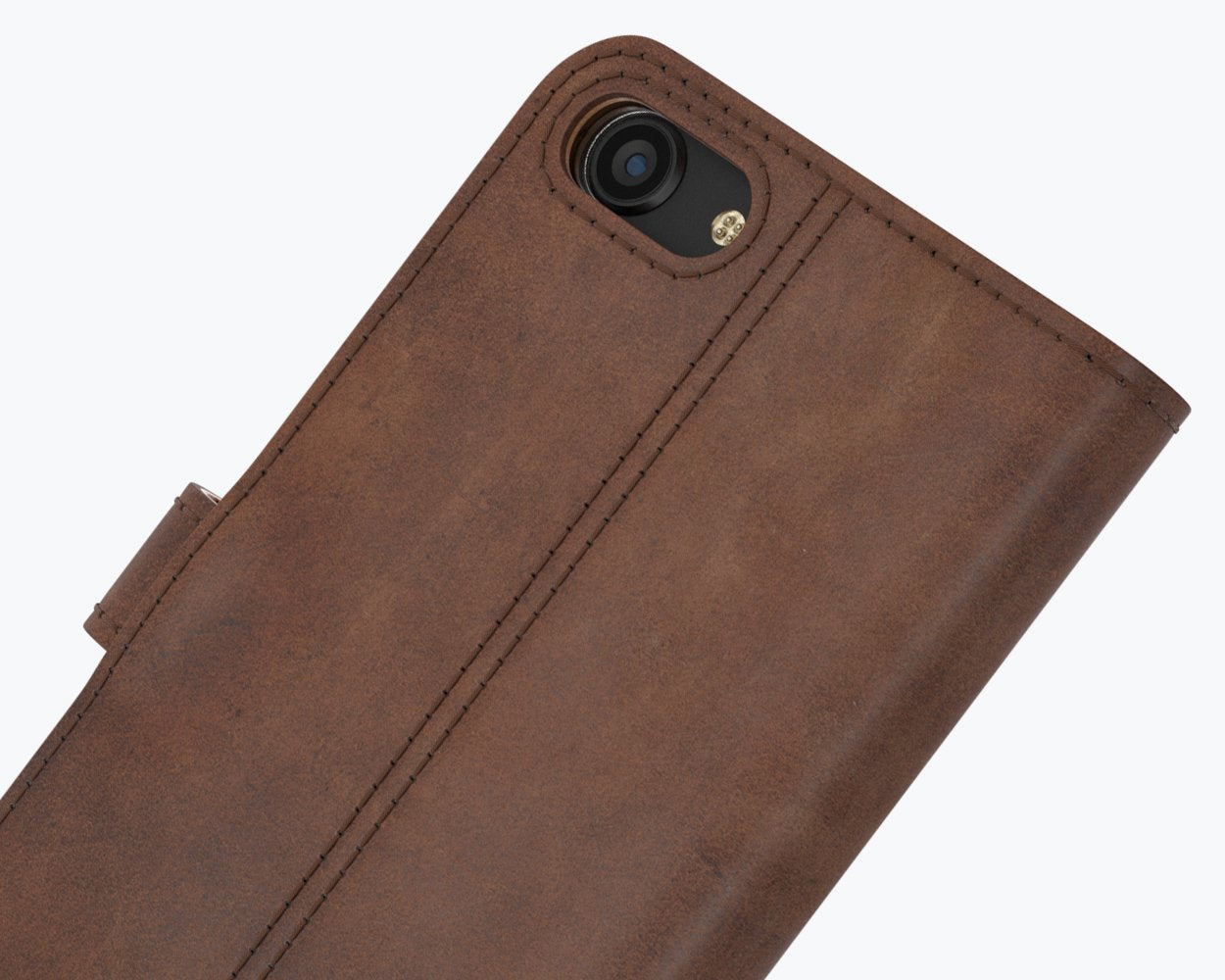 Apple iPhone SE (2020) / SE (2022) - Vintage Leather Wallet Phone Case
