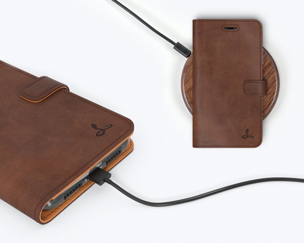 Apple iPhone 11 - Vintage Leather Wallet Phone Case