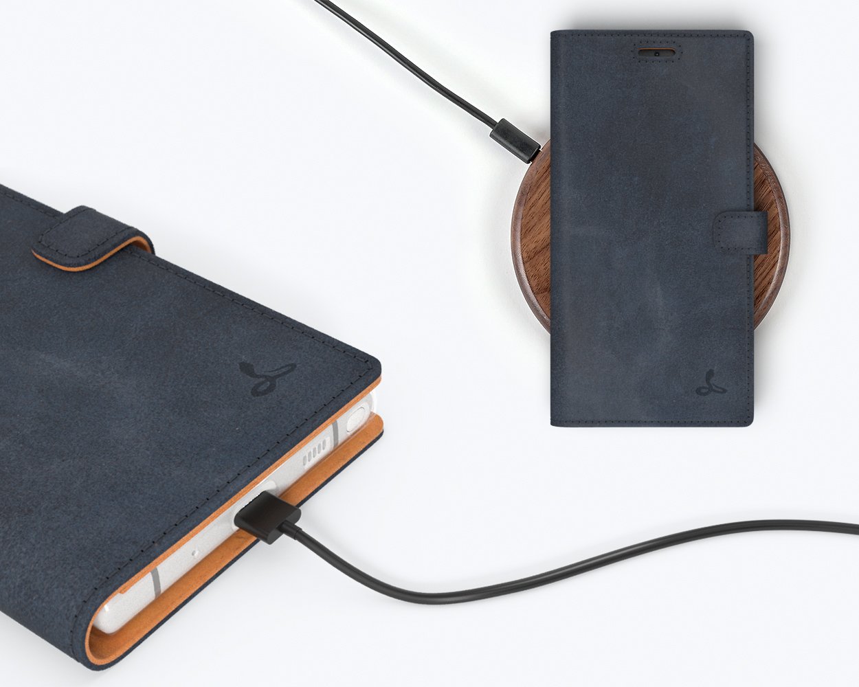 Vintage Lederhülle - Samsung Galaxy Note 10 Plus