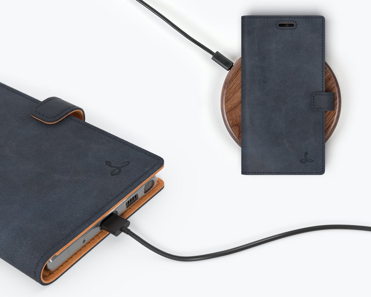 Vintage Lederhülle - Samsung Galaxy Note 10