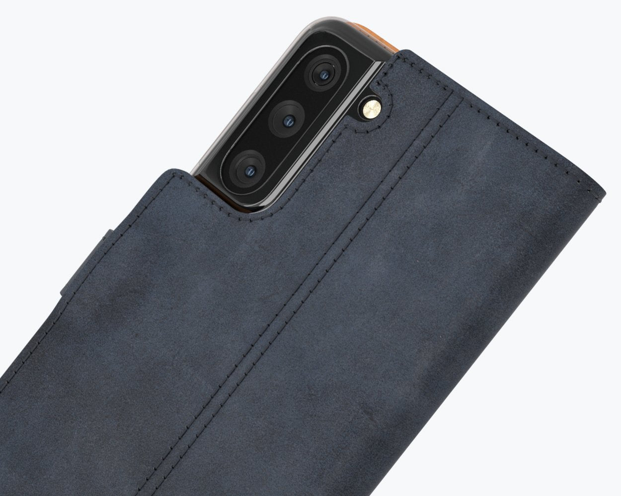 Vintage Lederhülle - Samsung Galaxy S21 Plus