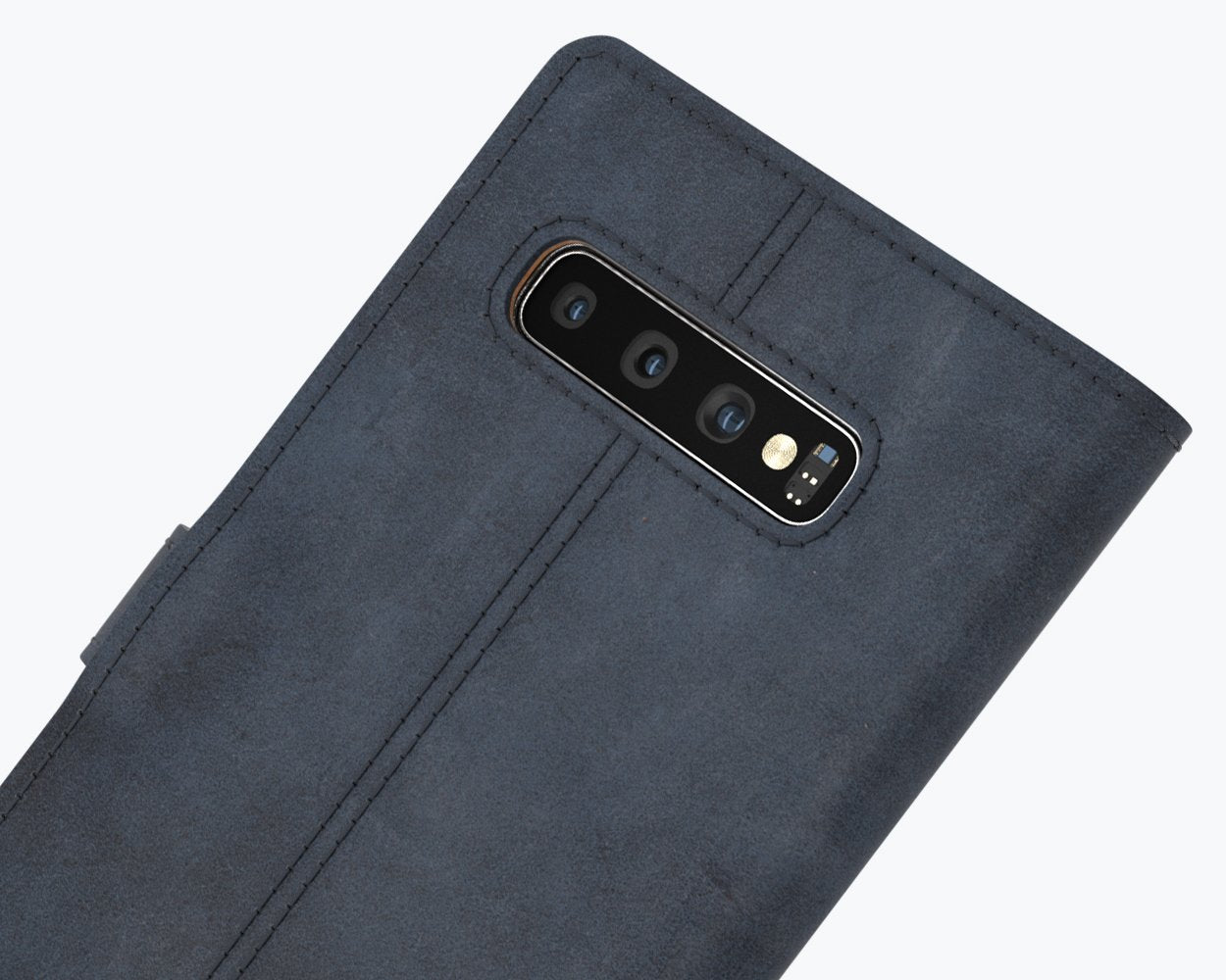 Vintage Lederhülle - Samsung Galaxy S10 Plus