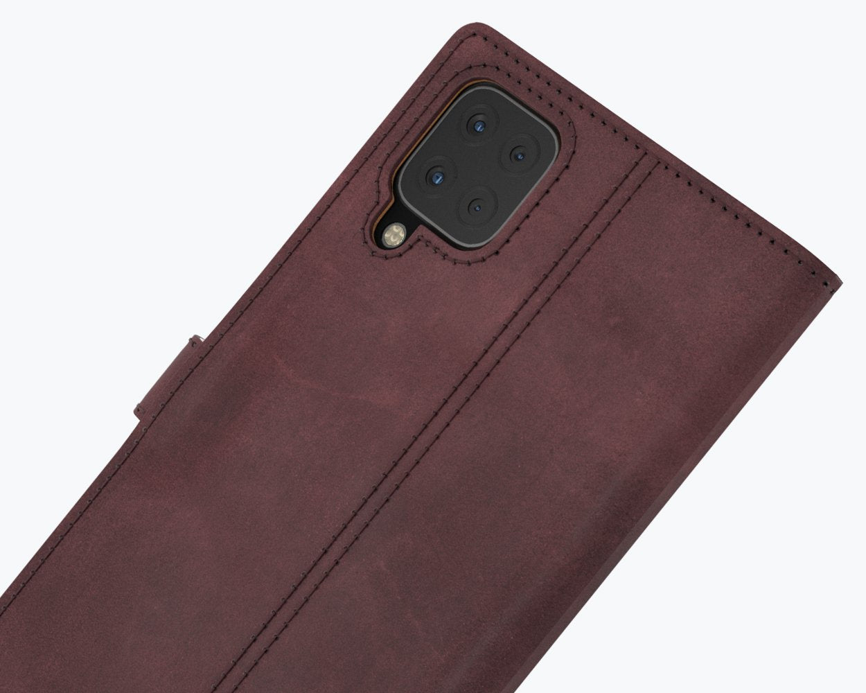 Vintage Lederhülle - Samsung Galaxy A12