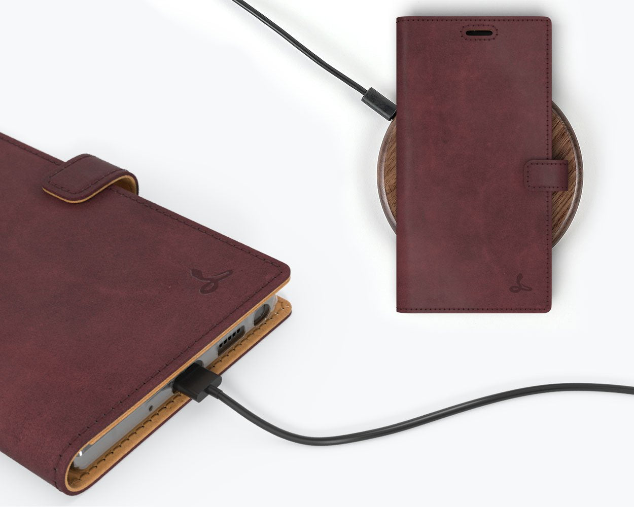 Vintage Lederhülle - Samsung Galaxy Note 20 Ultra
