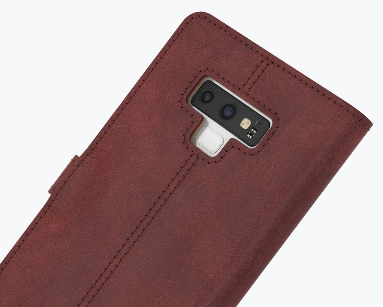 Samsung Galaxy Note 9 - Vintage Leather Wallet Phone Case