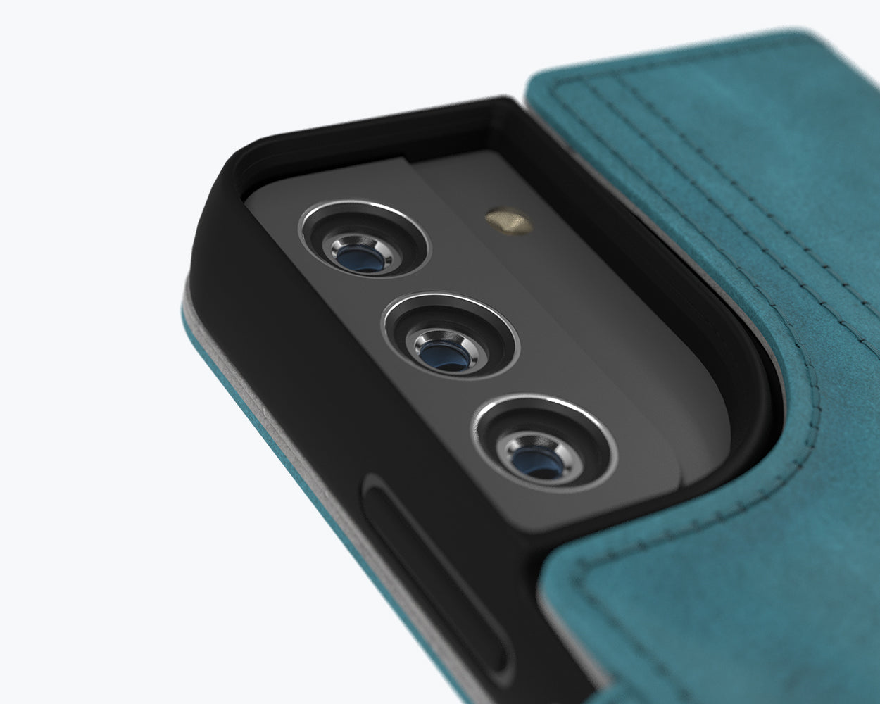 Samsung Galaxy S22 - Vintage Leather Wallet Phone Case