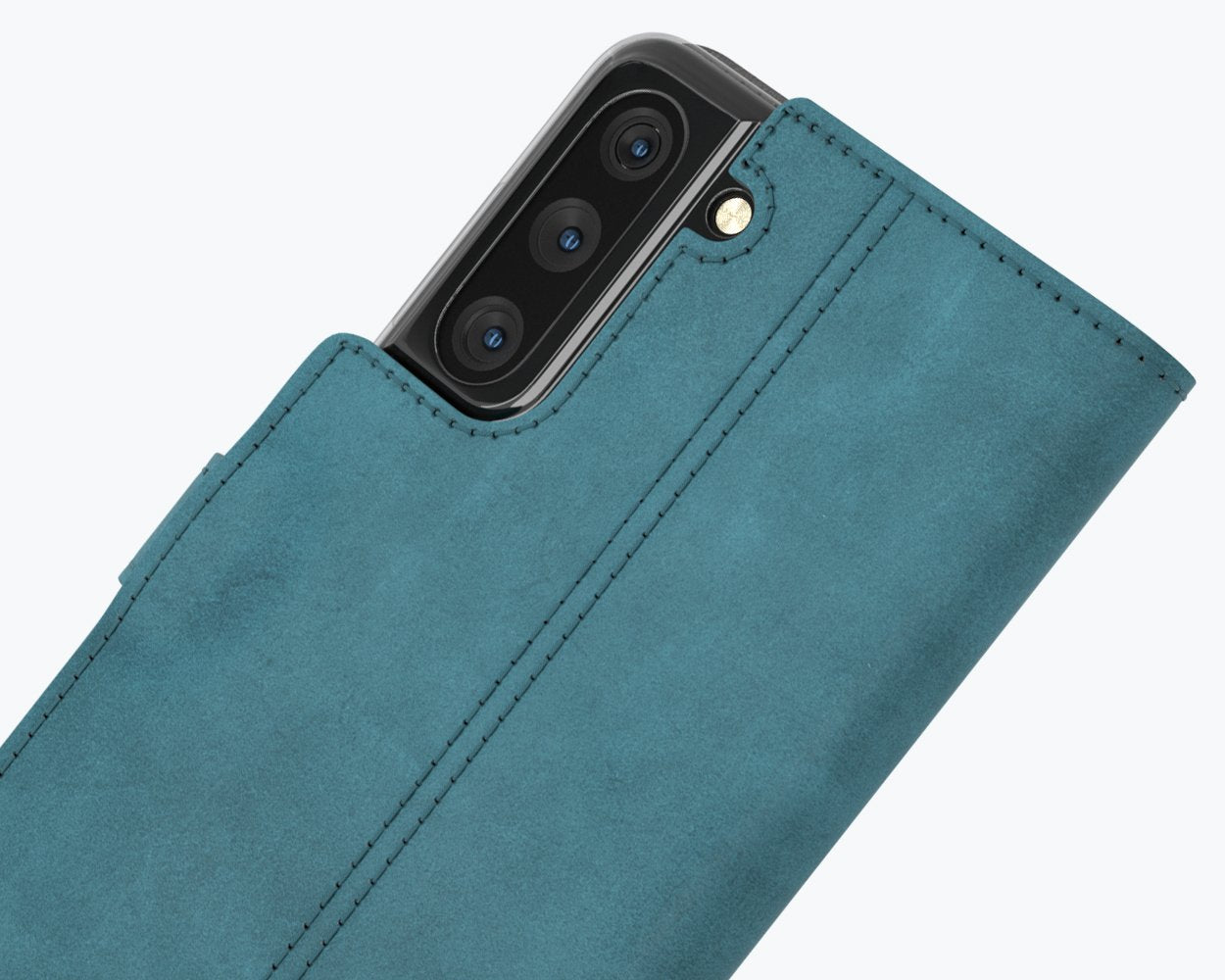 Samsung Galaxy S21 - Vintage Leather Wallet Phone Case