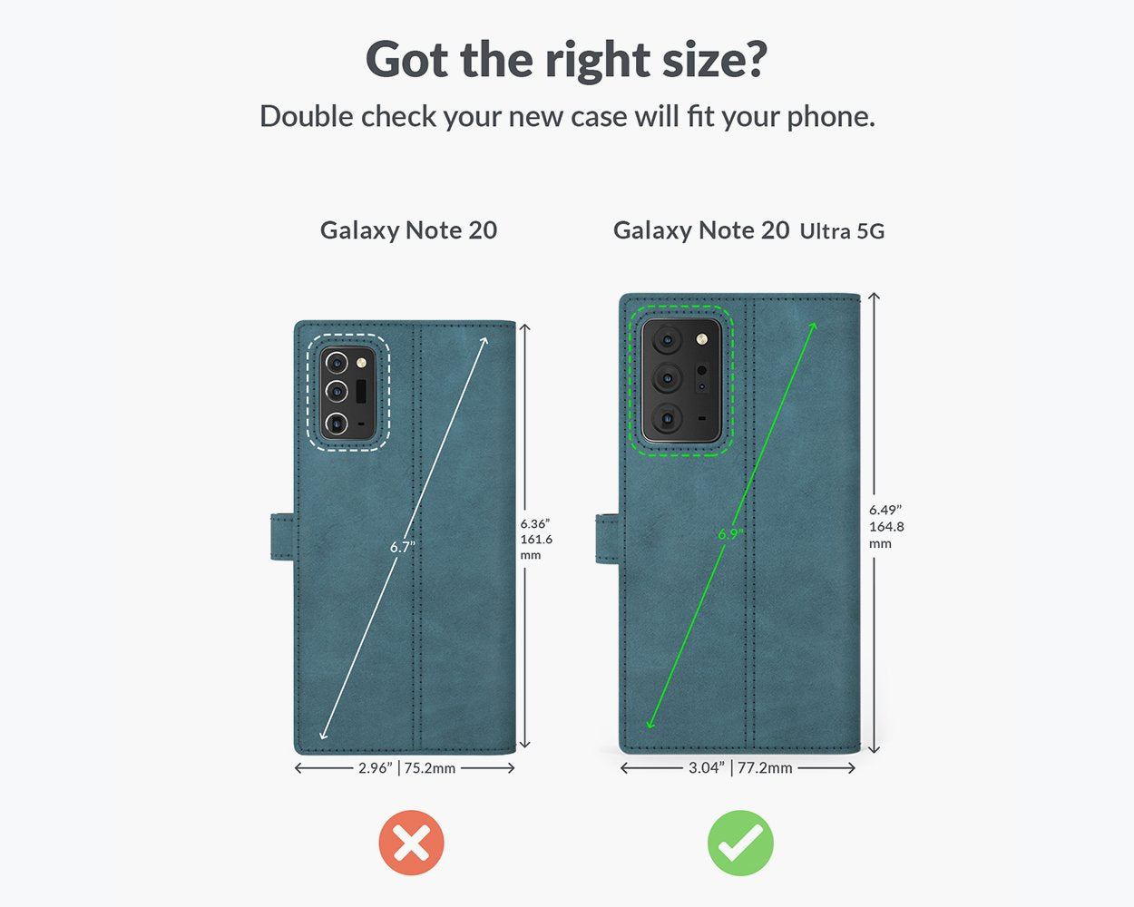 Vintage Lederhülle - Samsung Galaxy Note 20 Ultra