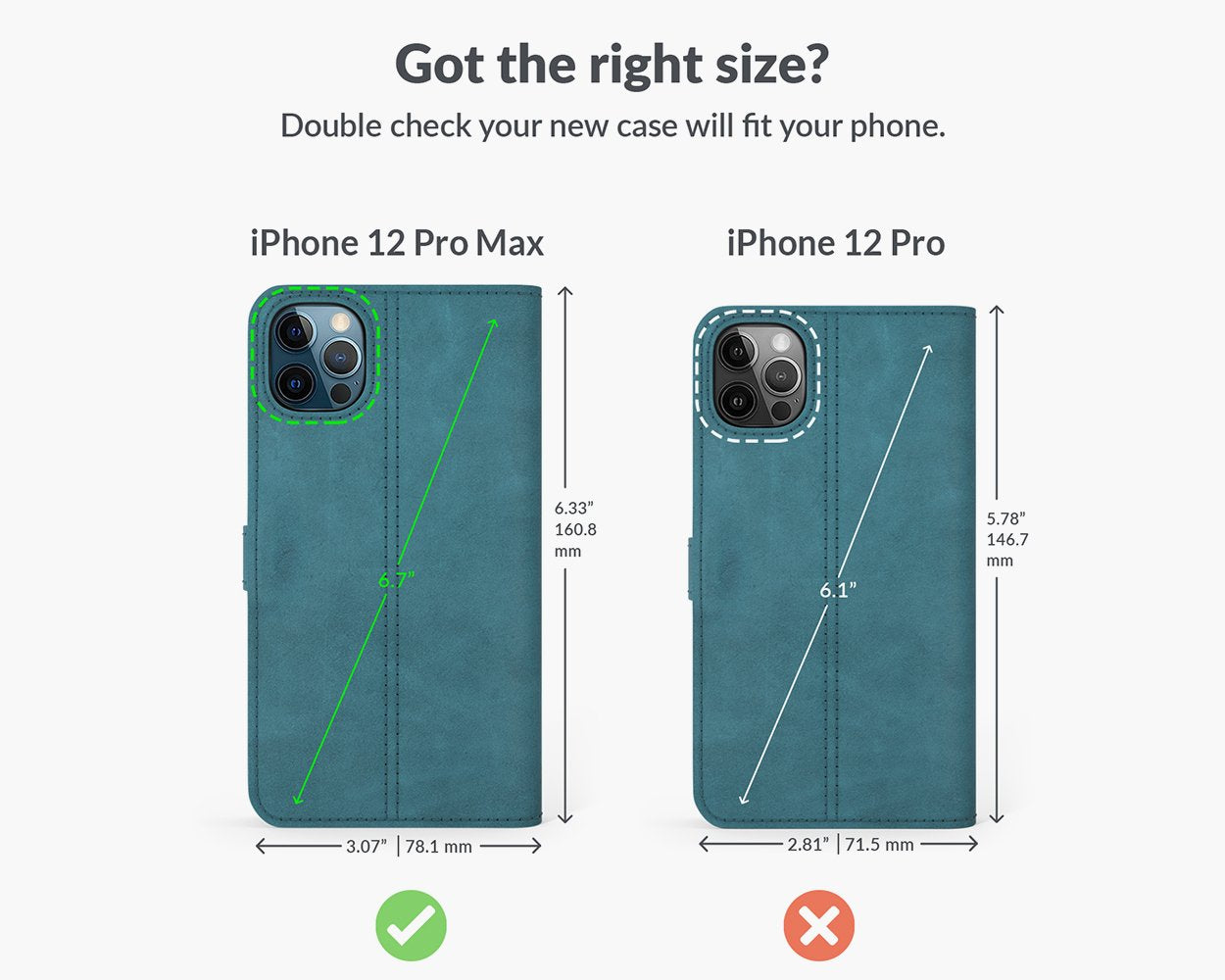 Vintage Lederhülle - Apple iPhone 12 Pro Max