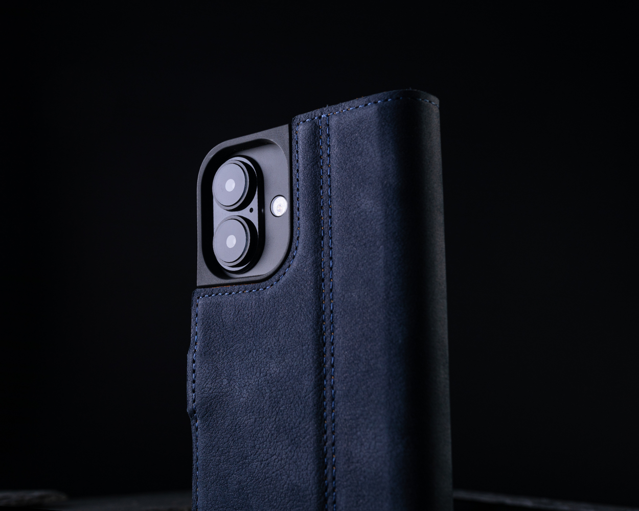 Apple iPhone 16 Plus - Vintage Leather Wallet Phone Case