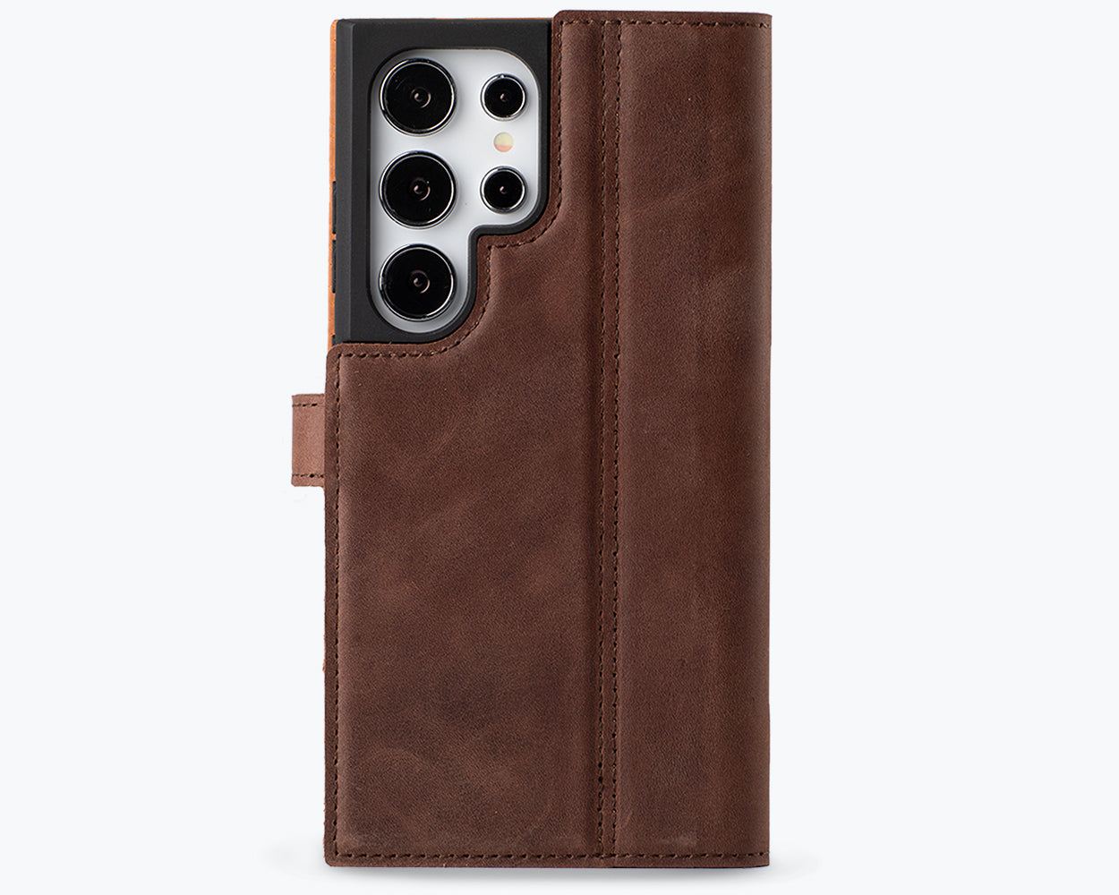 Samsung Galaxy S25 Ultra - Vintage Leather Wallet