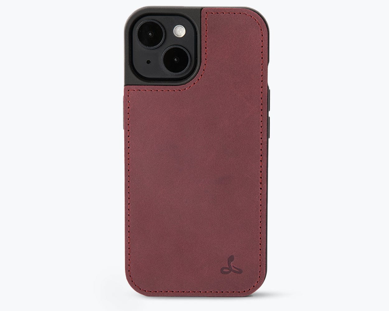 Apple iPhone 15 - Vintage Leather Back Case