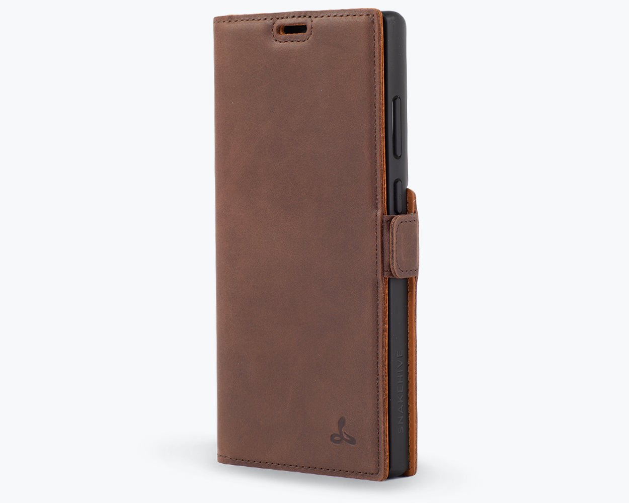 Samsung Galaxy S23 Ultra - Vintage Leather Wallet (Side Clasp)