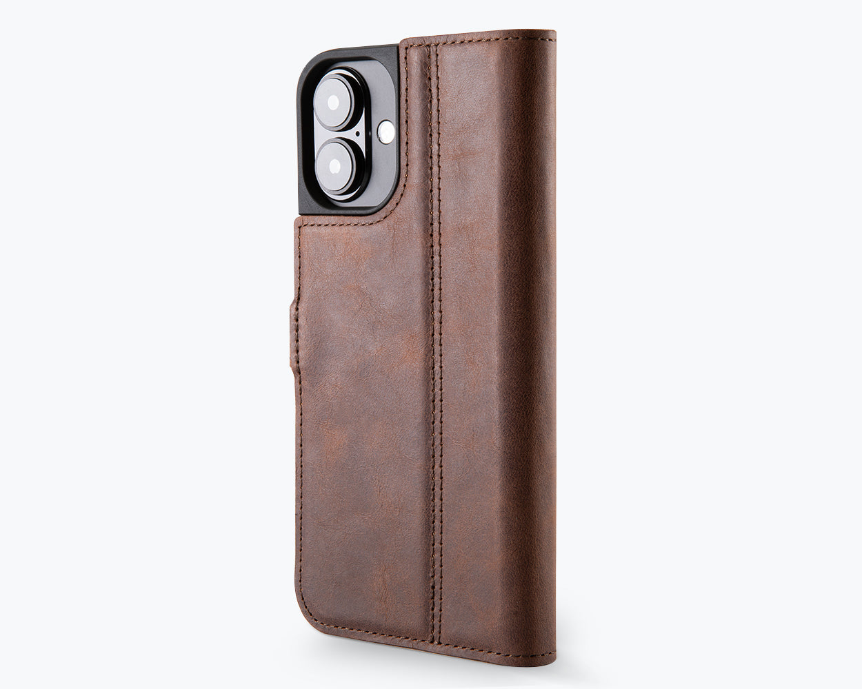 Apple iPhone 16 Plus - Vintage Leather Wallet