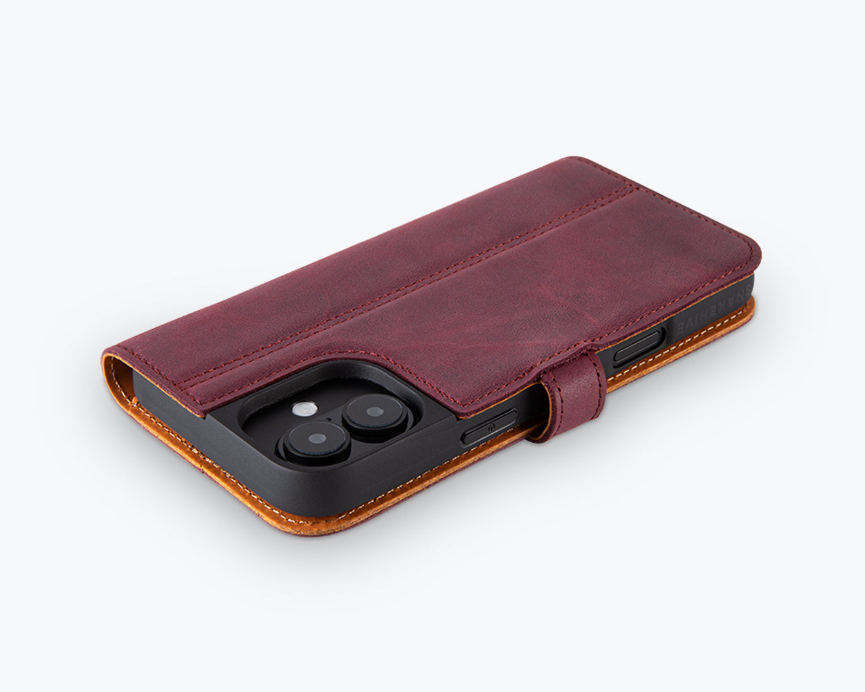 Apple iPhone 16 Plus - Vintage Leather Wallet