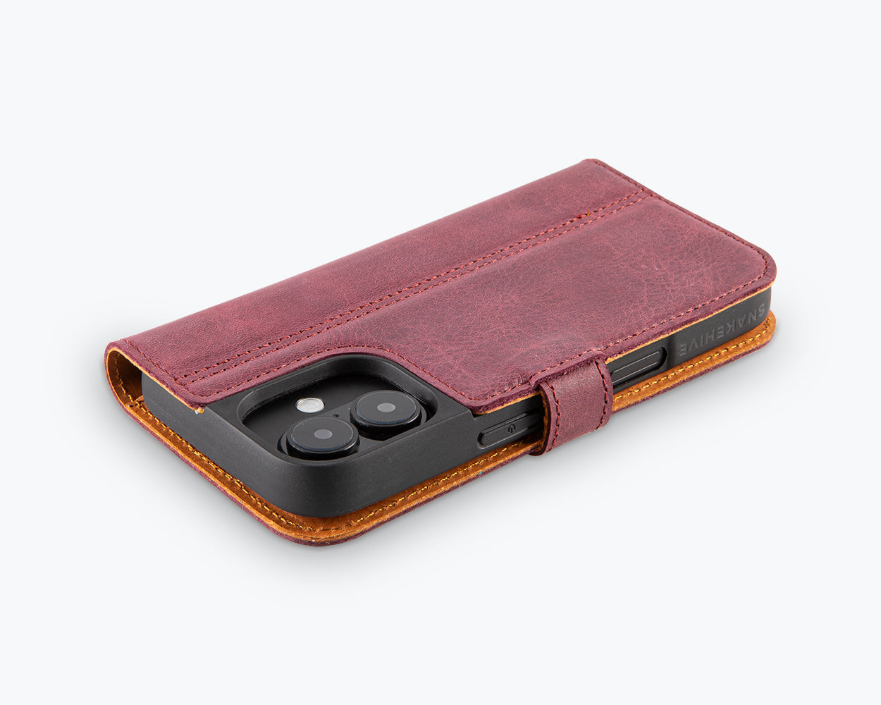 Apple iPhone 16 - Vintage Leather Wallet