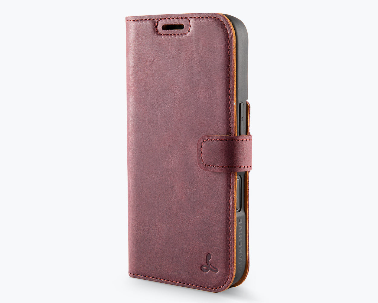 Apple iPhone 16e - Vintage Leather Wallet Phone Case